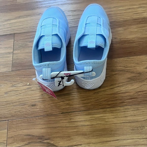 Kids Light Blue Slip-On Shoes/ B36/c16 - Picture 3 of 4